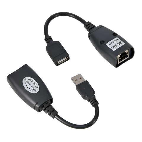 USB Extender 150ft via RJ45 LAN Cable – Long-Distance USB Connection