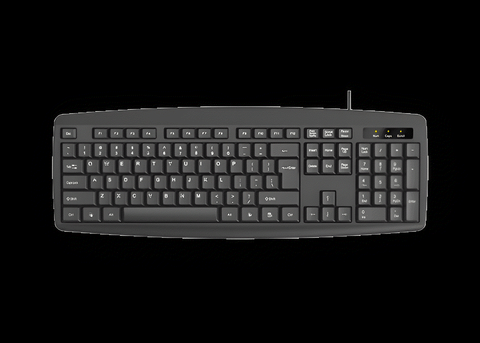 OIJIGE K101 Wired Combo keyboard & Mouse Set business office