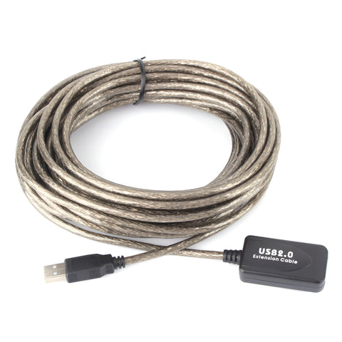 USB 2.0 Extension Cable (Male to Female) – 15m Length