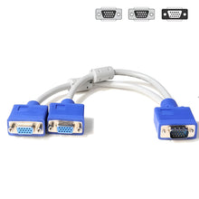 VGA Y Cable – Split VGA Signal to Two Displays