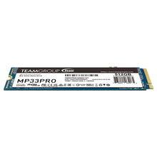 TeamGroup MP33 PRO 512GB PCle Gen3x4 Nvme SSD