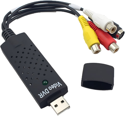 USB EasyCapture Card – HD Video Capture for Streaming & Recording