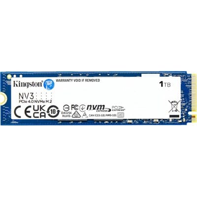 Kingston NV3 1TB NVMe PCIe Gen 4.0 SSD – High-Speed Internal Storage
