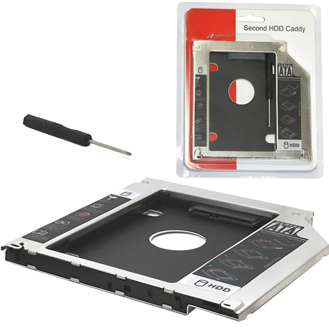 Slim 2nd HDD Caddy – Expand Laptop Storage Easily