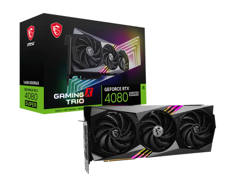 GeForce RTX 4080 SUPER 16G MSI GAMING X SLIM WHITE GRAPHICS CARD