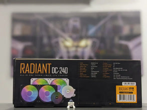 DarkFlash Radiant DC 240 ARGB AIO CPU Liquid Cooler – Black