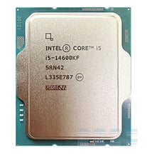 Intel Core i5 CPU on a white background
