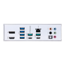 Computer peripheral with various ports on a white background