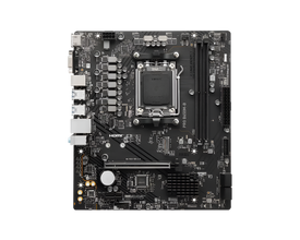 Computer motherboard on a white background