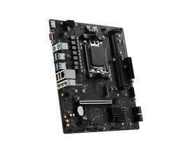 Computer motherboard on a white background