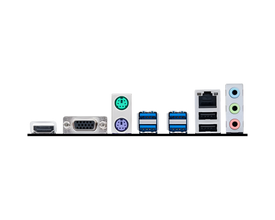 Collection of computer ports on a white background