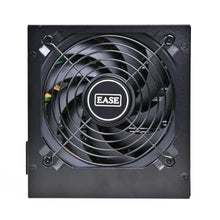 Computer fan with 'Ease' branding on a white background