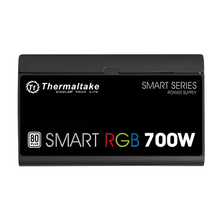 Thermaltake Smart RGB 700W power supply unit on a white background