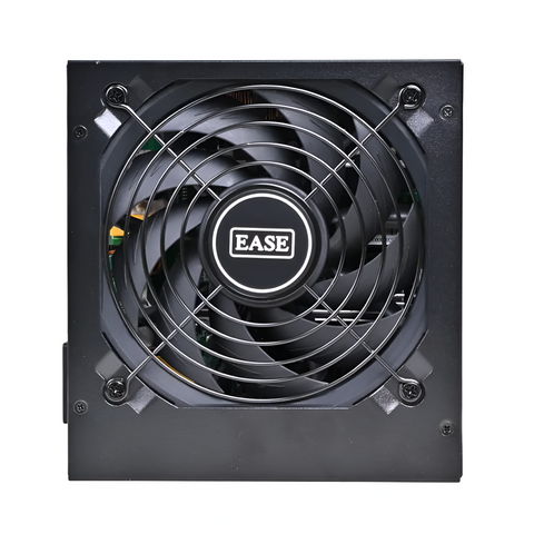 Black fan with 'Ease' branding on a white background