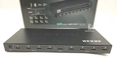 HDMI Splitter 8 Port | 2K 4K Ultra HD Multi-Screen