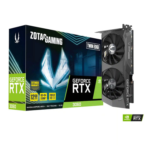 ZOTAC RTX 3060 12GB Graphics Card – Advanced Ray Tracing and DLSS Support
