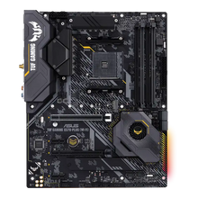 AMD AM4 X570 ATX gaming motherboard with PCIe 4.0, dual M.2, Wi-Fi, 14 Dr. MOS power stages, HDMI, DP, SATA 6Gb/s, USB 3.2 Gen 2 and Aura Sync RGB lighting