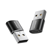 Two USB adapters with JORCOON branding on a white background