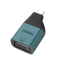 VGA adapter with 'onten' branding on a white background