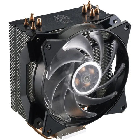 Cooler Master MA410P RGB CPU Air Cooler 4 CDC Heat Pipes Master Fan 120mm Intel/AMD AM4 Support