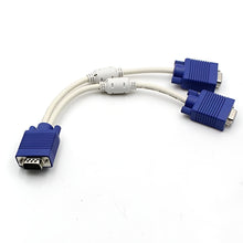 VGA Y Cable – Split VGA Signal to Two Displays