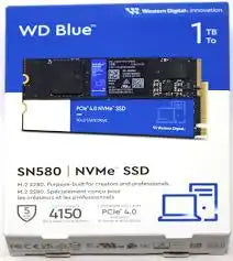 WD Blue SN580 1TB Gen4 M.2 NVMe SSD – High-Speed Storage Solution