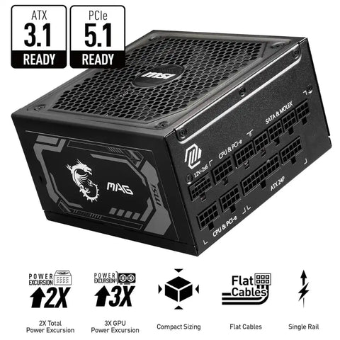 Msi MAG A1000GL Power Supply Unit