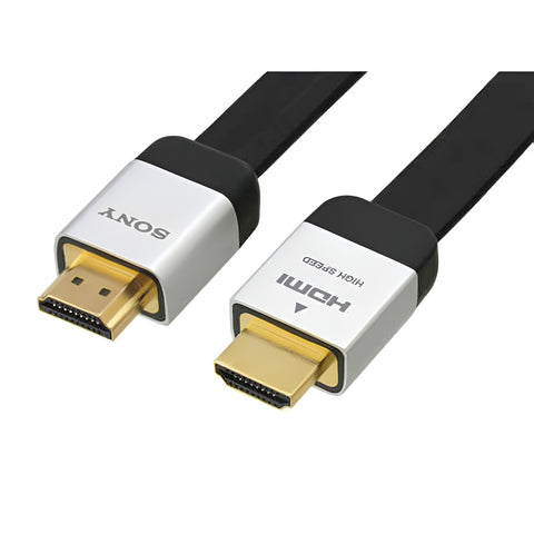 Sony HDMI cable on a white background