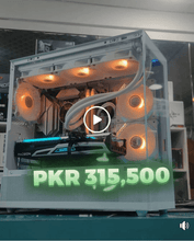 ACER V920W White mATX Full View PC Case with 3x ARGB Fans