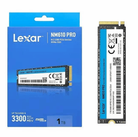 Lexar NM610 Pro 1TB M.2 Gen3x4 NVME SSD New in 2 years warranty