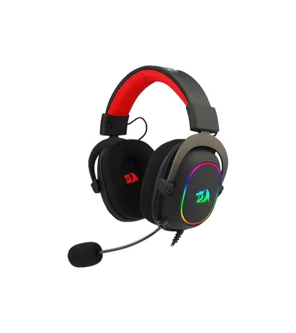 Thunder TGH 54 gaming headphones in black with padded ear cups, adjustable headband, and noise-isolating microphone