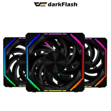 DarkFlash INF 32 PWM ARGB Fans Pack (3-in-1) – Black