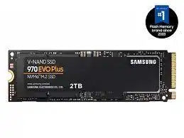 Samsung 970 EVO Plus 2TB NVMe M.2 SSD – Gen 3×4 High-Speed Storage (USED)