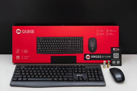 OIJIGE K101 Wireless Combo keyboard & Mouse Set business office