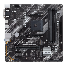Asus Prime B550M-K motherboard on a white background