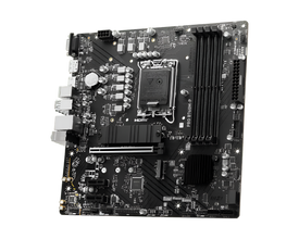 Computer motherboard on a white background