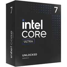 Intel Core Ultra processor packaging on a white background
