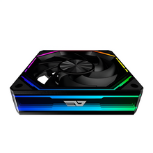 DarkFlash INF 32 ARGB Fans 3-in-1 Pack – Black | RGB PC Cooling