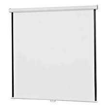 Projector Screen 72 Inch Manual 6x6 Feet 1:1mw Speed-x (fine Quality)