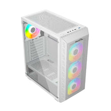 Thunder Furor Next Level TGC-225w ARGB ATX Case – White – 3 ARGB Fans Pre-Installed