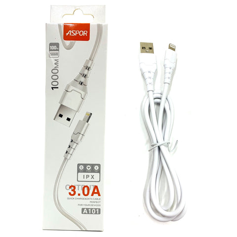 ASPOR A101 3A IPONE CABLE 1M