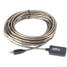 USB 2.0 extension cable on a white background