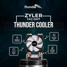 Zylor Thunder Heatsink – Extreme Cooling for High-Performance PCs