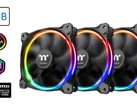 Thermaltake Riing 12 LED RGB Radiator Fan Sync Edition (3-Fan Pack)