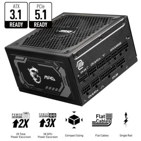 Msi MAG A1000GL Power Supply Unit