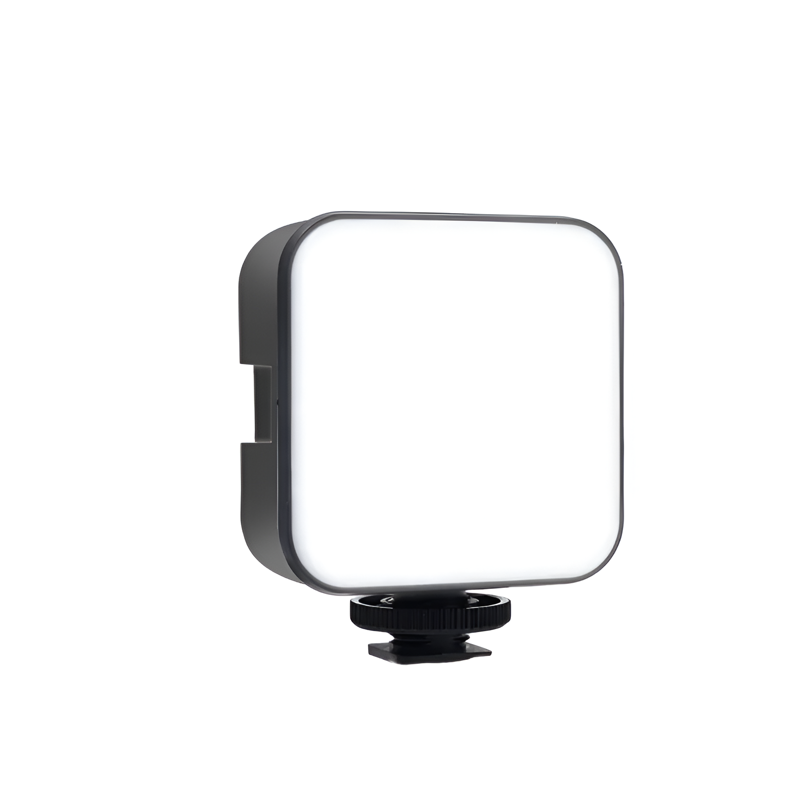 light_2 Square LED light with black frame on a white background
