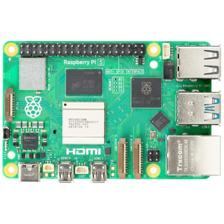 Raspberry Pi 5 4GB angle view