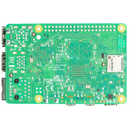 Raspberry Pi 5 4GB side view