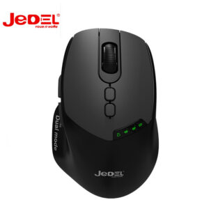JEDEL WD155 7D Dual-Mode Mouse – Wireless, Bluetooth, Rechargeable