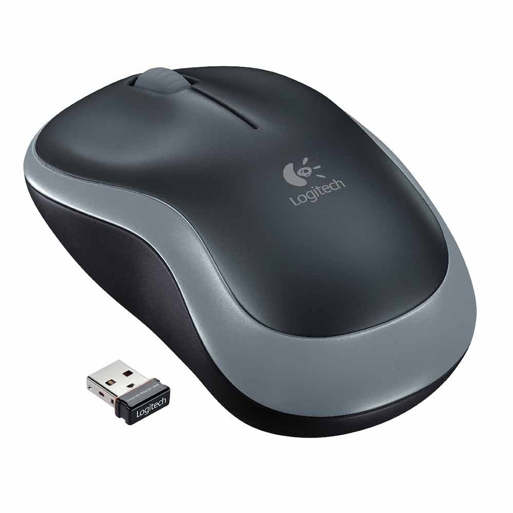 Logitech Wireless Mouse M185-Swift Gray